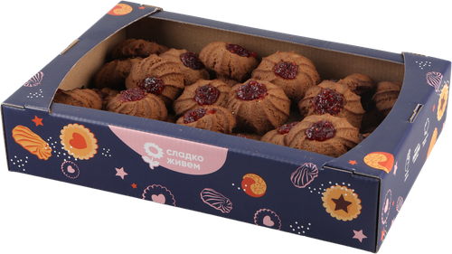 

Печенье Лента Fresh Венское шоколадное 450 г