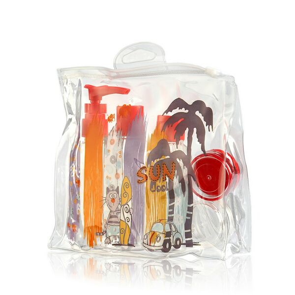 Набор косметических аксессуаров Ameli дорожный , 6 предметов