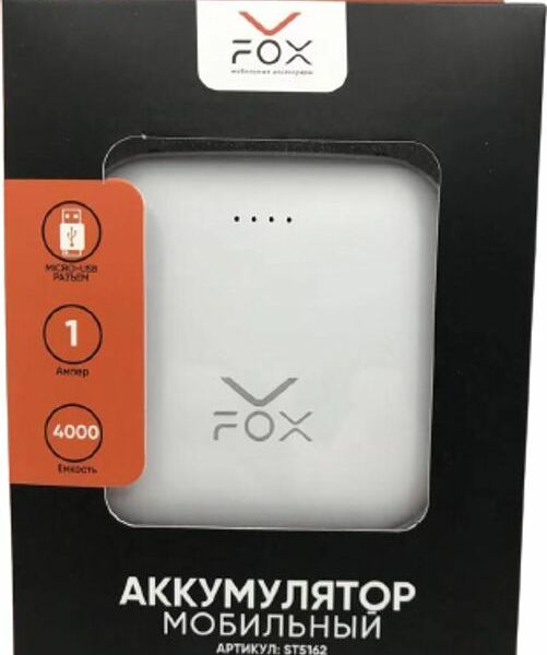 Аккумулятор Fox St мобильный ST5162 1шт