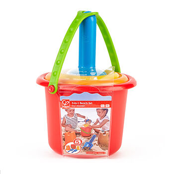 Игрушка HAPE Пляжный набор 5 в 1 для игры в песочнице, Китай