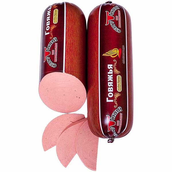 Колбаса вареная МК Сургутский Говяжья, категория В