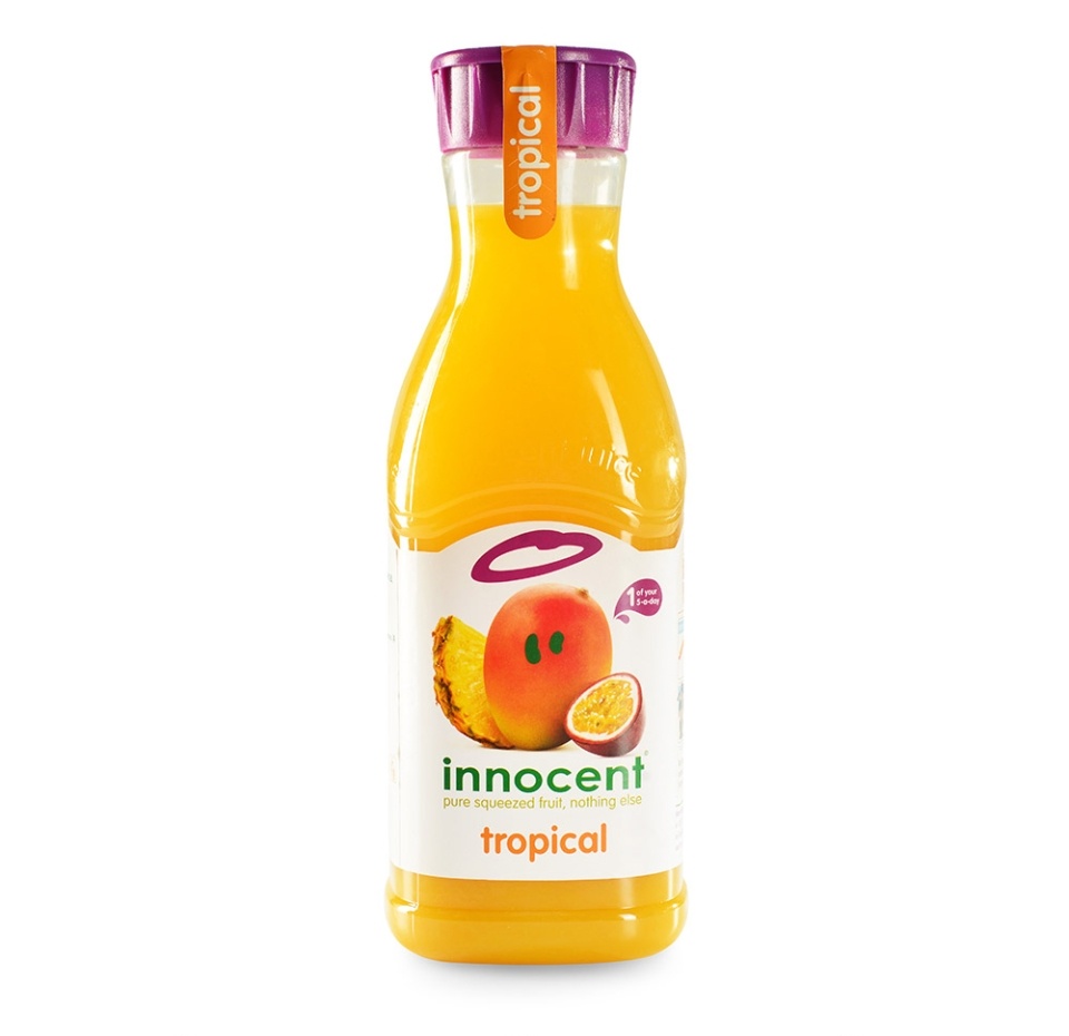 

Сок прямого отжима мультифруктовый, Innocent, 0.9 л, Германия