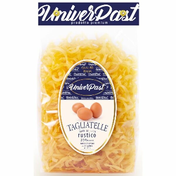 Лапша UniverPast домашняя по-деревенски группа А высшего сорта яичная, 450г