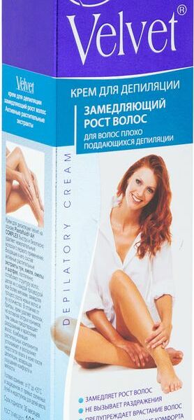 Крем для депиляции Velvet замедляющий рост волос, 100мл