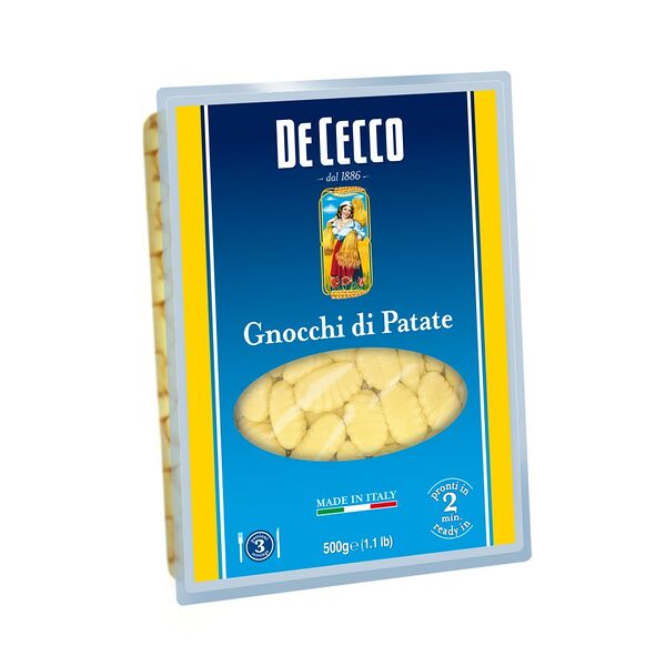 Клёцки картофельные DE CECCO Gnocchi di patate вес 0,5 кг Италия