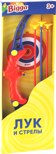 

Набор игровой BIGGA Лук и стрелы, в ассортименте