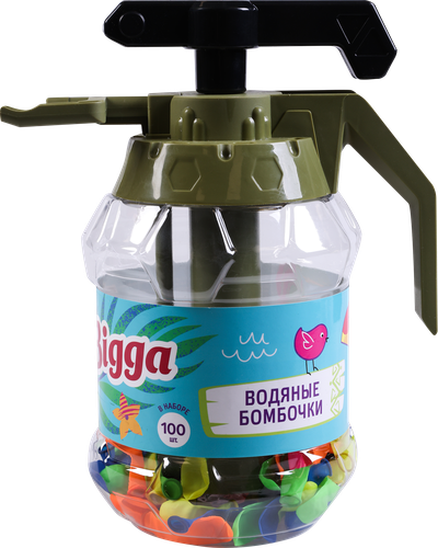 

Набор игровой Bigga Водяные бомбочки 100 шт.