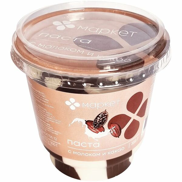 Паста c молоком и какао Маркет, 350г