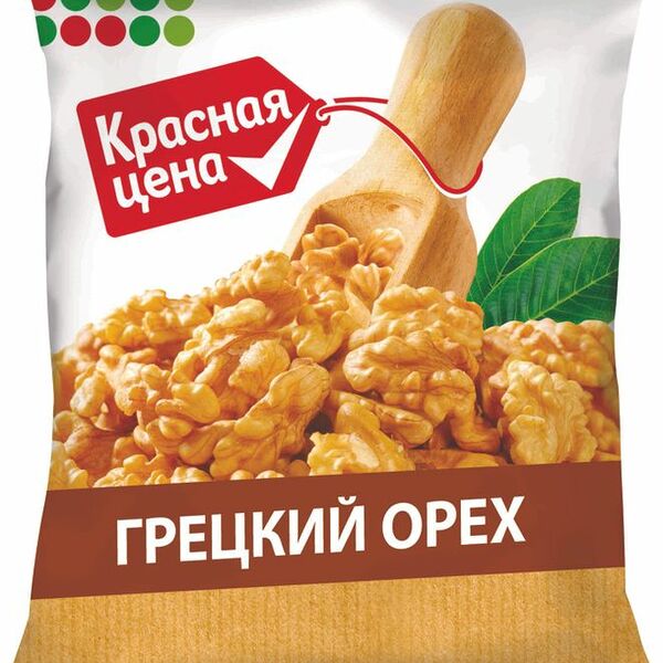 Орех Красная цена грецкий,100г