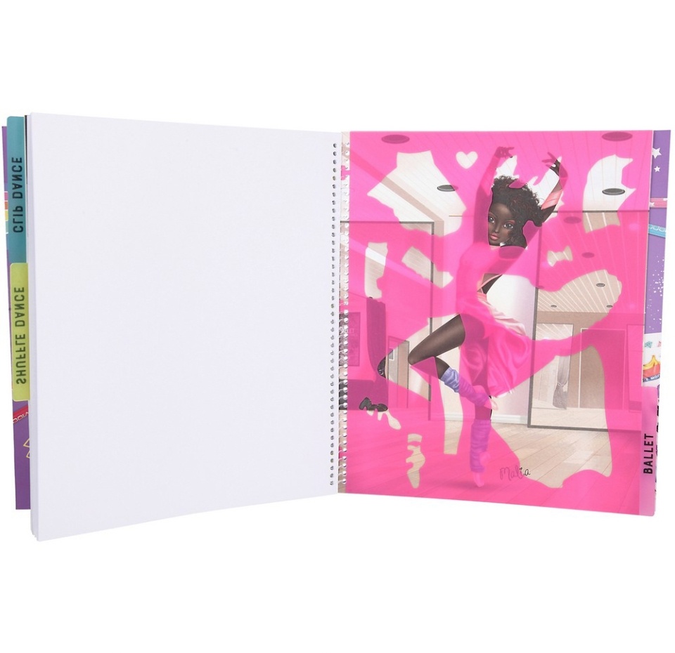 

Альбом для раскрашивания TOPModel by Depesche Танцы 0411453/0011453