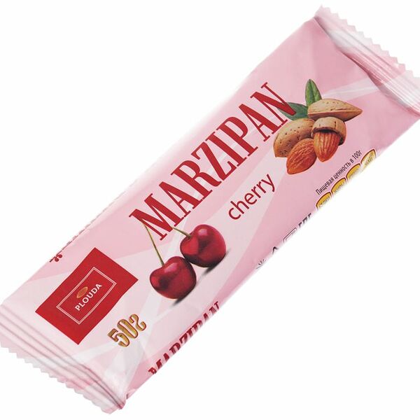 Батончик Pomatti марципановый с вишней
