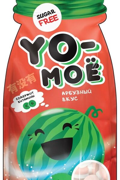 Леденцы Yo-Моё с арбузным вкусом 12г