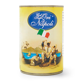 Томаты Sapori di Napoli очищенные в собственном соку консервированные