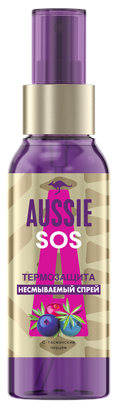 Спрей для волос несмываемый Aussie SOS Термозащита с тасманским перцем