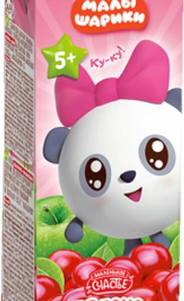 Нектар Малышарики Яблочно-вишневый c 5 месяцев 200мл