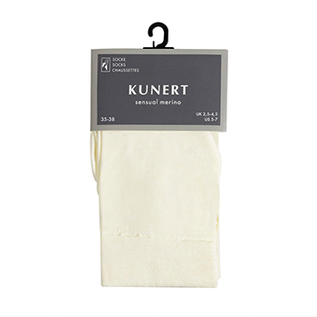 

Носки женские KUNERT-HUDSON SENSUAL MERINO с шерстью мериноса цвет 203/крем размер 35-38, Германия