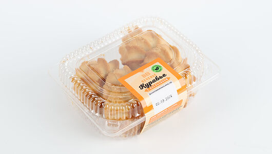 Курабье с апельсином, веган