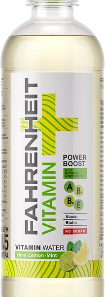 Напиток Fahrenheit Лимон лайм мята обогащенный витаминами 500мл