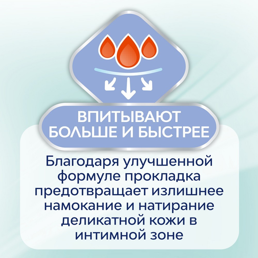 

Прокладки гигиенические Libress Pure Sensitive Ultra ночные 6 шт