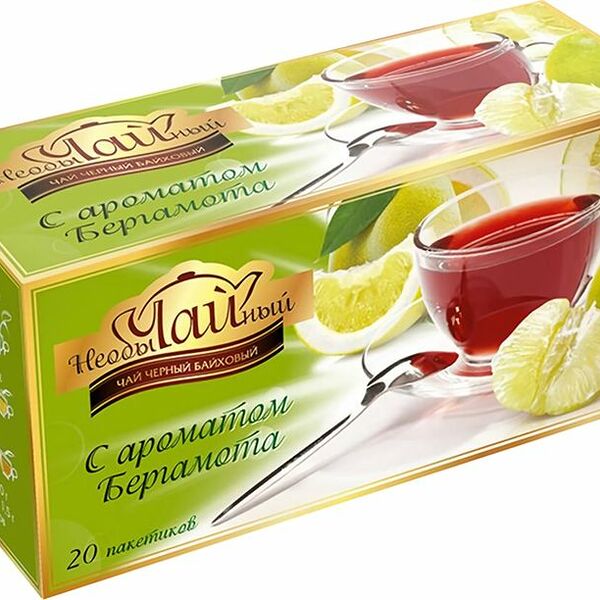 Чай черный Необычайный с ароматом бергамота 20x1.5 г