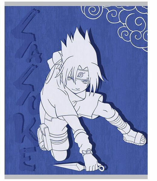 Тетрадь Наруто в клетку А5, 48 л, в ассортименте