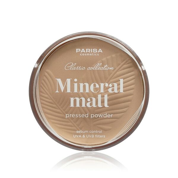 Пудра для лица Parisa Cosmetics Mineral Matt 05 , Ванильно-бежевый , 10г