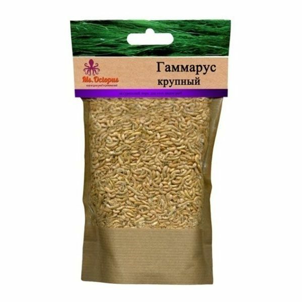 Лакомство для рыб MS.OCTOPUS гаммарус тушка