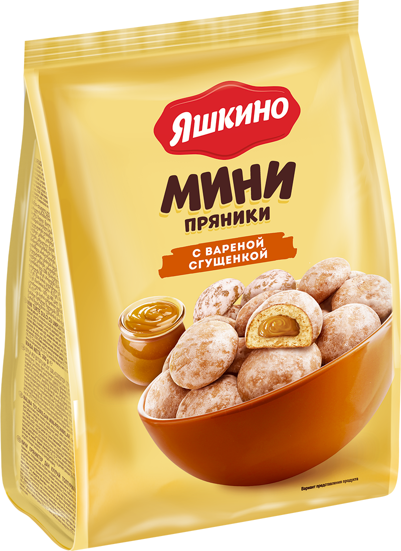 

Мини-пряник Яшкино с вареной сгущенкой 300 г