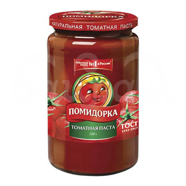 Томатная паста Помидорка 500гр ст/б
