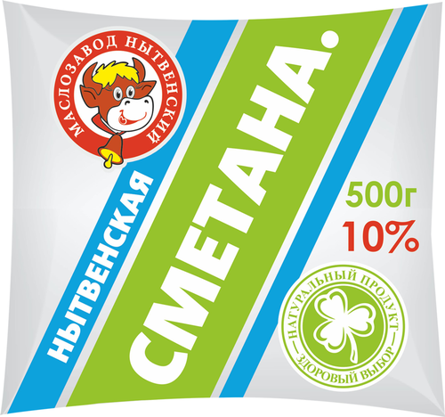 

Сметана Маслозавод Нытвенский 10% 500 г