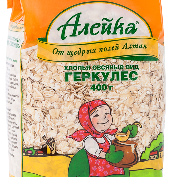 Хлопья Алейка Геркулес овсяные 400 г