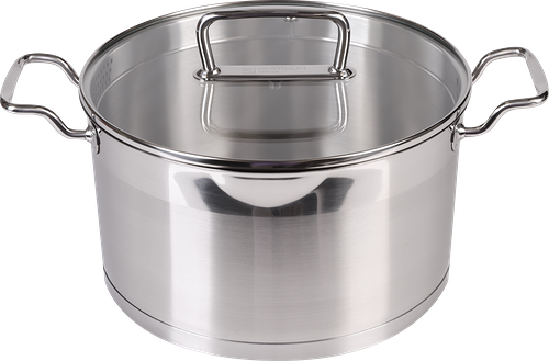 Кастрюля Platinum choice с крышкой, нержавеющая сталь, 6л, Арт. AD-KP5