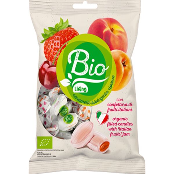 Bioliking карамель с начинкой из итальянских фруктов