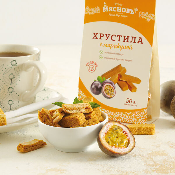 Хрустила с маракуйей без сахара МясновЪ Буфет 50 г