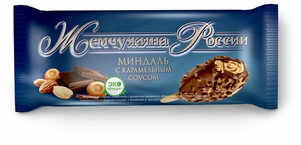 Мороженое сливочное с карамелью Жемчужина россии