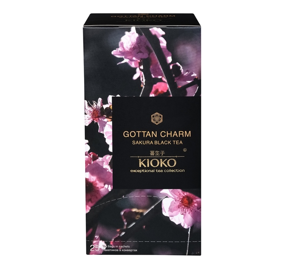 

Чай чёрный Kioko с ароматом японской сакуры 25 пакетиков