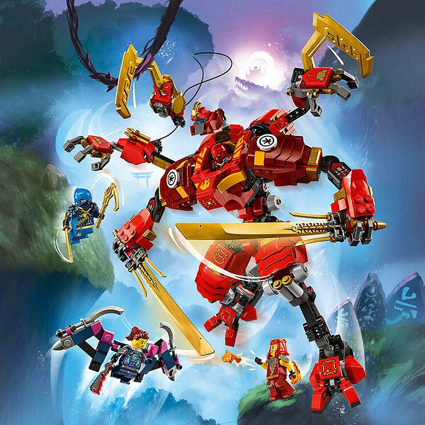 Конструктор LEGO Ninjago 71812 Конструктор Робот ниндзя-альпинист Кая