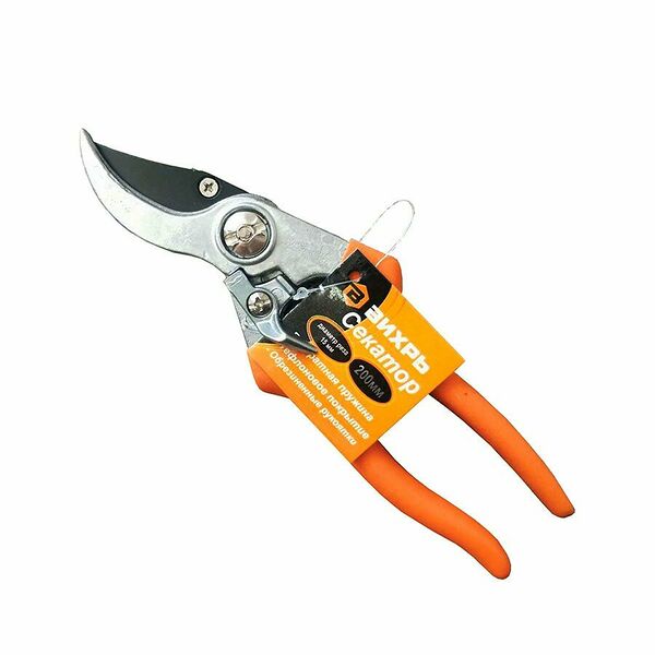 Секатор Вихрь 73/7/3/2, возвратная пружина, с тефлоновым покрытием, 20 см