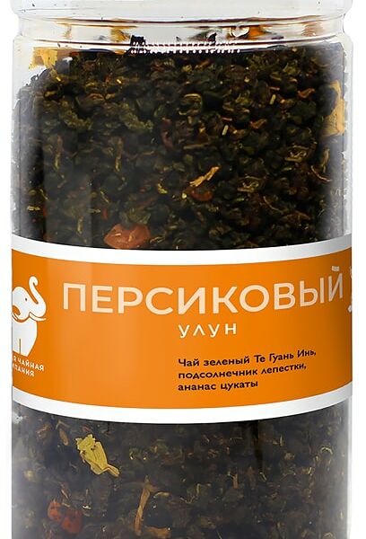 Чай Первая Чайная Компания Персиковый улун зеленый 165г