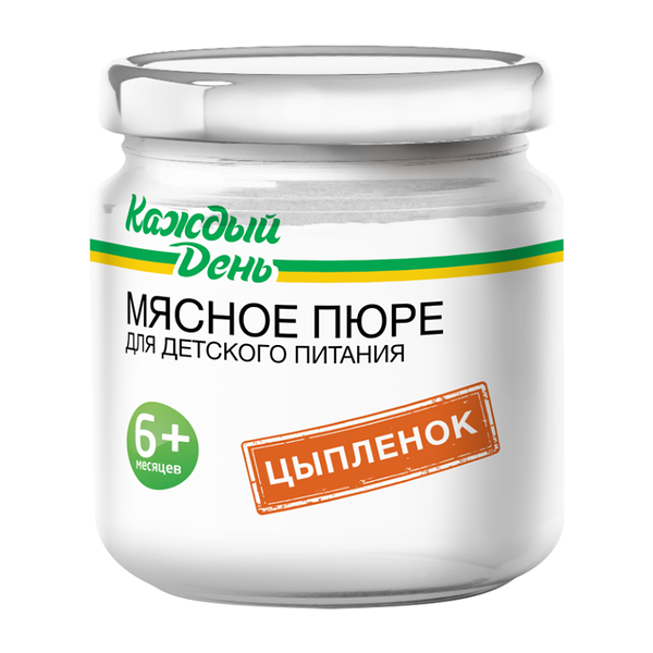 Пюре Каждый день цыпленок с 6 мес.