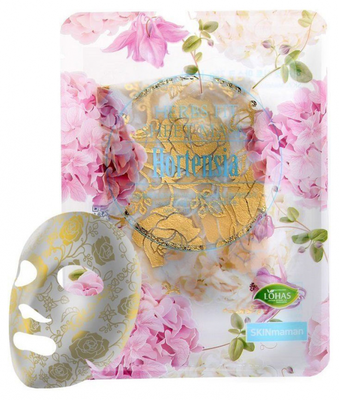 Маска для лица Skinmaman Herbs Fit с экстрактом листьев гортензии 25 г
