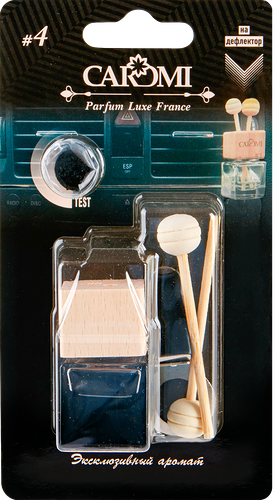 Ароматизатор на дефлектор CaRoMi Parfume Luxe France №4