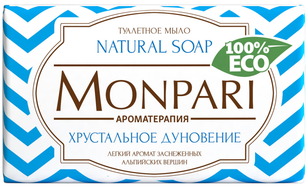 Мыло туалетное Monpari Ароматерапия Хрустальное дуновение