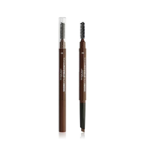 Стойкий карандаш для бровей DEBORAH Milano 24ORE Extra Eyebrow Pencil 02, 0.22 г