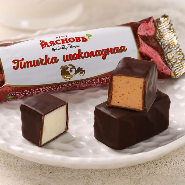 Конфеты Птичка шоколадная МясновЪ Буфет 32 г