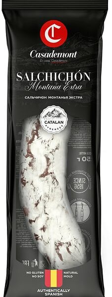 Колбаса Casademont Сальчичон Монтанья Экстра сыровяленая 250г