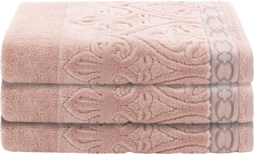 

Полотенце махровое Cleanelly Perfetto Motivi veneziani 50х90см с велюровым бордюром в ассортименте