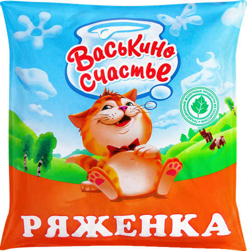 

Ряженка Васькино счастье 2.5% 450 мл