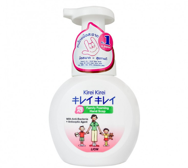 Мыло-пенка антибактериальное для рук Lion Thailand Kirei Kirei Воздушное мыло