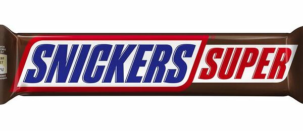 Батончик шоколадный Snickers Супер из нуги карамели и арахиса, 80г